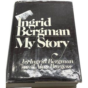 My story book Ingrid Bergman hardcover copyright 1980 English 504 PG READ